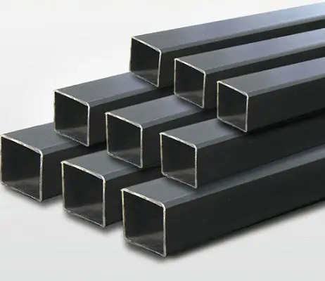Galvanisierter Standard des Stahlrohr-ASTM A500 schweißte Schwarzpulver-überzogene Vierkantstahl-Rohre