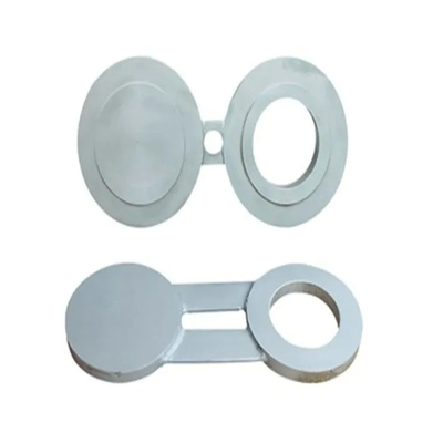 Vernickeln Sie legierter Stahl-Brillensteckscheibe-Flansch ASME B16.48 Pn16 Rf-Abbildung 8 binden Flansch