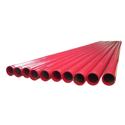 Rote überzogene zusammengesetzte Kohlenstoffstahl-starke Wand-Plastikrohre des Stahlrohr-ASTM A106
