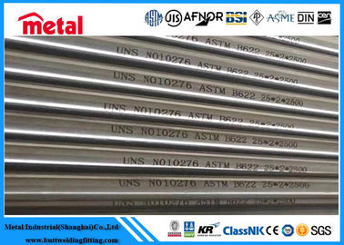 25mm*2mm*2500mm nahtloses Nickel-legierter Stahl-Rohr UNS NO10276 ASTM B622