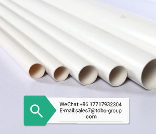 Wasser PVC-Rohr Soem-ODM-Verdrängungs-12m DIN8077 DIN8078