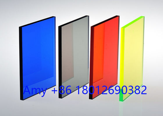 Farbiges kundengebundenes Größen-Plastikbrett, das A3 Lucite-Platte des Plexiglas-PMMA polierte, warf klares Acrylblatt-transparentes Blatt