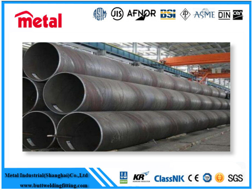 3LPE Coated Steel Pipe Hot Rolled 1.8 - 22 Mm Thickness API Certification
