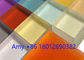 Farbiges kundengebundenes Plexiglas der Größen-PMMA schnitt Plastikbrett, PMMA-Lucite-, dasplatte Acrylblatt-klares transparentes Blatt warf