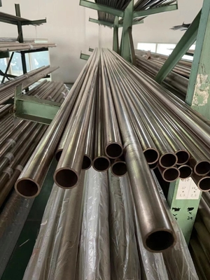 Kupfernes Nickel-Rohr NAHTLOSES GETEMPERTES PET 44,5 x 2,5 LEGIERUNG SEC.1 CN102 Millimeters EEMUA 144 Rohr