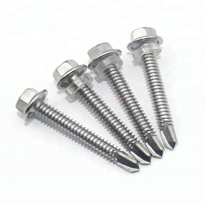 Bohrschraube des Edelstahls 316 des Lärms 7504 Selbstmit Gummischeibe