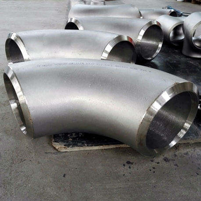 Superduplexellbogen-kurze Radius-Biegung SCH40 UNS S32750 der Edelstahl-Fittings-90D