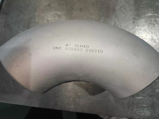 Superduplexfitting stoßen 90LR BW ASME B16.9 SMLS 4&quot; SCH40S-Installationen