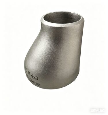 ASTM A403 WP304 Rohrverbindungen aus Edelstahl Exzentrischer Reduktor Hintern Schweißen 6"×3" STD ASME B16.9 für Industrieleitungen