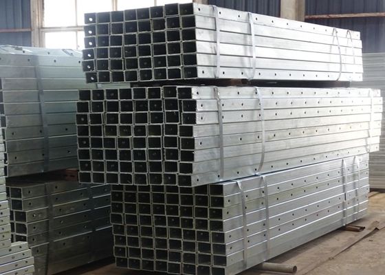 SCH80 Galvanisiertes überzogenes Rohr mit Gewindeenden Enden Dauerstahlrohr ideal für Bau- und Sanitäranwendungen