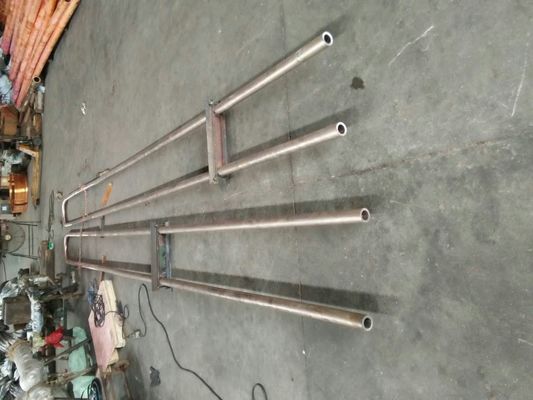 Metallrohr 2" des Kupfer-C71500 U-förmiges des Nickel-90/10 SCH40 8000mm für Verbindung