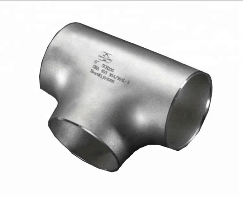 Nahtloses gerades T-Stück 12" BWs SCH-80 ASTM A403-WP316/316L ASME B16.9