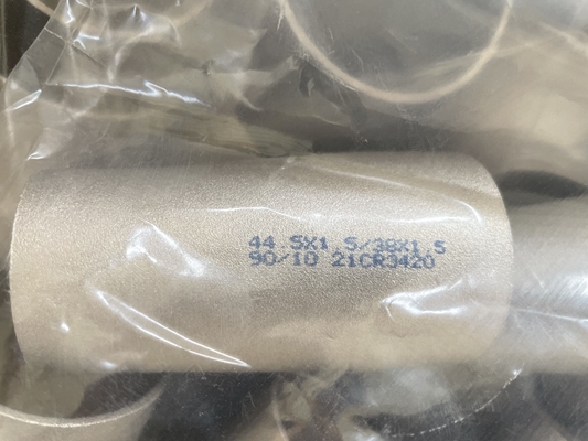 Legierter Stahl-Fitting ENTSPRECHEN T-STÜCK 2" 2.5MM EEMUA 146/1 ASTM B466 UNS C70600 das T-STÜCK