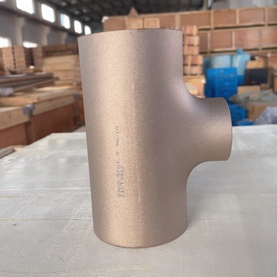 ASME B16.9 Butt Schweißen gleich/Reduktion Tee Variable Größen reichen von NPS1/2 "-60" Schnelle Lieferung Niedrige MOQ Anpassbares Material z. B. Kohlenstoffstahl Edelstahl