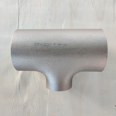 ASME B16.9 Butt Schweißen gleich/Reduktion Tee Variable Größen reichen von NPS1/2 "-60" Schnelle Lieferung Niedrige MOQ Anpassbares Material z. B. Kohlenstoffstahl Edelstahl