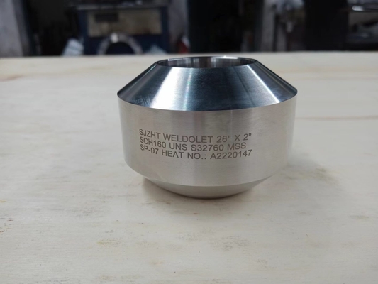 Legierung schmiedete Fitting 12" X 2" Superduplexinstallationen 40S UNS 32760 Weldolet
