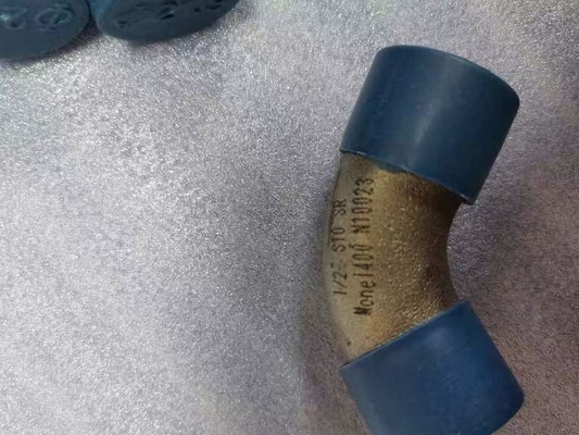 Nickel-legierter Stahl-Fitting 90 Ellbogen 5" LR SMLS   Kolben-Schweißens-Installation Geschlechtskrankheit Monel 400