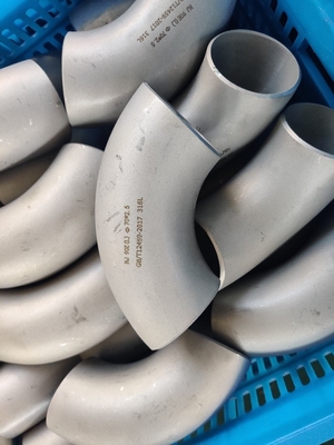 EDELSTAHL BW-Ellbogen 5" der Kolben-Schweißens-Fittings-UNS S31803 Duplex90D