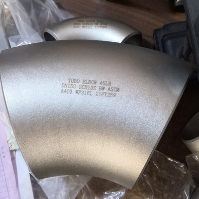 Niedriges Ellbogen-kurzes Radius-Biegung ANSI B16.9 A182 F91 des legierter Stahl-Fittings-90D