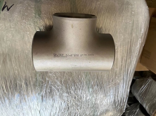 Nahtloses Kolben-Schweißens-Ziel-T-Stück 8" X8“ SCH-80S Hastelloy C22 ASME B16.9 Fitting