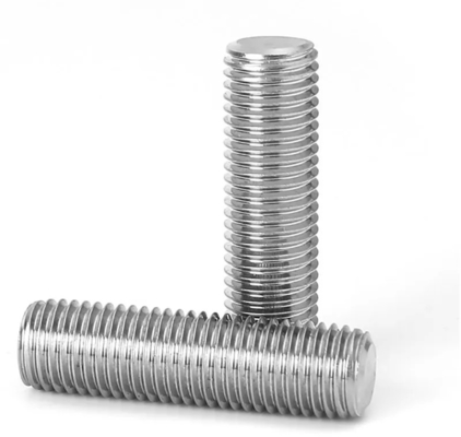 JIS ASTM A453 GR 660 32750 32760 2205 legierter Stahl M100 N08020 N4400 phosphatierte Bolzenbolzengewindestange