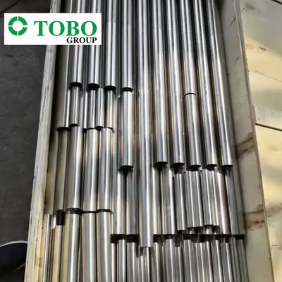 ASTM B338 nahtloses Titanglasrohr Gr2 Gr5 Gr9 4" SCH40
