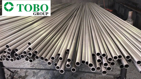 ASTM B338 Gr9 Runder Rohr aus Titanlegierung 10 Zoll 20 mm poliert, warmgewalzt