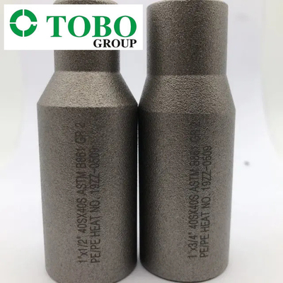 Titanti Gr7 2" der legierter Stahl-Fittings-ASTM B363 x 1" legierungs-Gesenk-Nippel SCH10S x SCH40S Titan
