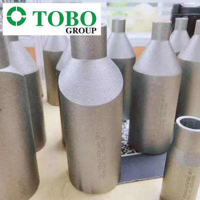 Titanti Gr7 2" der legierter Stahl-Fittings-ASTM B363 x 1" legierungs-Gesenk-Nippel SCH10S x SCH40S Titan