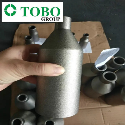 Titanti Gr7 2" der legierter Stahl-Fittings-ASTM B363 x 1" legierungs-Gesenk-Nippel SCH10S x SCH40S Titan