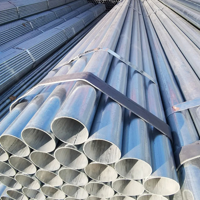 Mittlere Spangel ERW Hot Dip Galvanized Tube Zahlung T/T ASTM A53/BS1387/EN10255 Norm