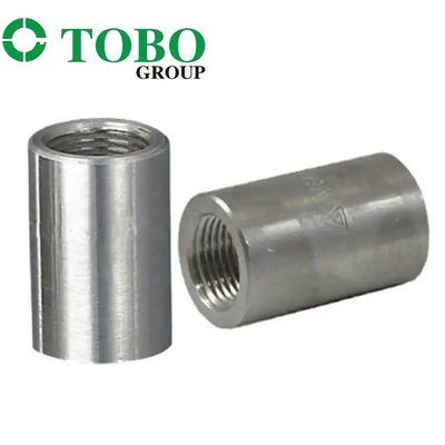 Rohrverbindungsstücke aus Aluminiumlegierungsstahl, Material 5083, geschmiedete Kupplung 3/4" 9000# ASME B16.11