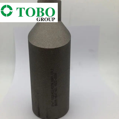 Geschmiedeter Fittings-legierter Titanstahl ASTM B861 GR2 2&quot; x 1&quot; legierungs-Gesenk-Nippel SCH10S x SCH40S Titan