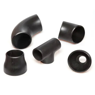 Nahtlose legierter Stahl-Fittings-schwarze malende Ellbögen ASTM A234 zweigt Reduzierer-Kappen ab