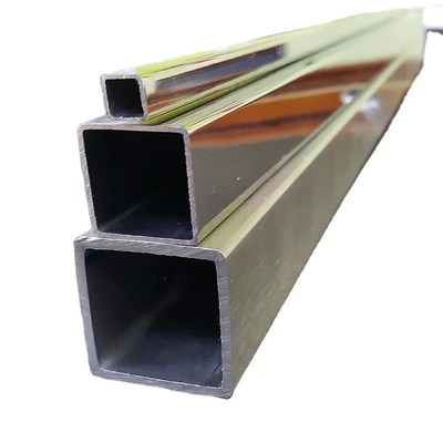 ASTM B337 Inconel 600 Legierung des Nickel-601 625 690 leiten helles geschweißtes Vierkantstahl-Rohr