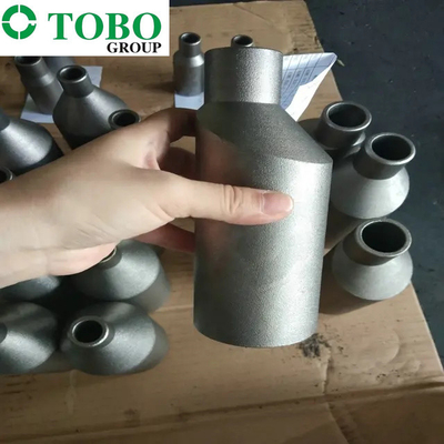 Titanti Gr7 2" der legierter Stahl-Fittings-ASTM B363 x 1" legierungs-Gesenk-Nippel SCH10S x SCH40S Titan