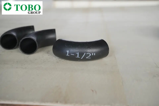 Größe A234 WP5 TOBO Customed legiert Stahl-Fitting/90 Grad geschweißter Ellbogen