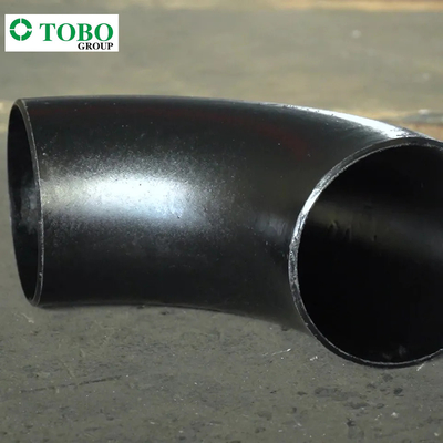 Größe A234 WP5 TOBO Customed legiert Stahl-Fitting/90 Grad geschweißter Ellbogen