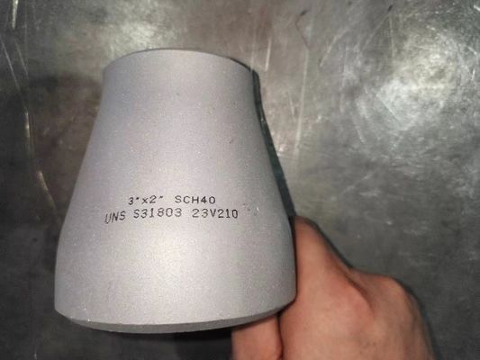ASME B16.9 Schmiedeteile aus Edelstahl Exzentrischer Reduzierer Industrielle Rohrverschraubungen