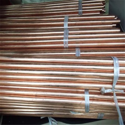 Customized Kupfer-Nickel-Rohr poliert ASTM-Standard-Wandrohr in Holzkisten oder Paletten
