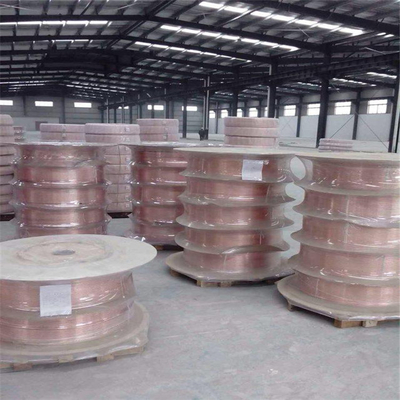 Customized Kupfer-Nickel-Rohr poliert ASTM-Standard-Wandrohr in Holzkisten oder Paletten