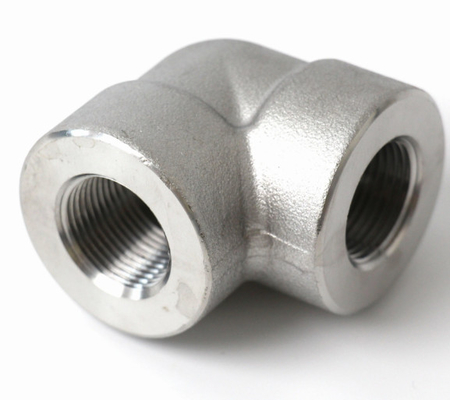 ASME B16.11 SW aus Edelstahl mit Gewinde 3000 lb 6000 Schmiedebefestigungen Hochdruckrohr-Tie-Kupplung Union Querellebogen