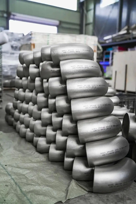 ASME B16.9 A234 SCH 40 STD 90 Grad MS 1.5D Langradius Butt Geschweißte Rohrfittings aus Kohlenstoffstahl