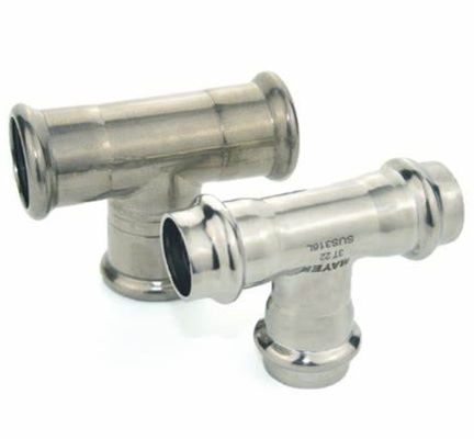 ANSI/ASME Edelstahl Kohlenstoffstahl Gewinde Tee Anpassungsgrößen und Material Industriequalität