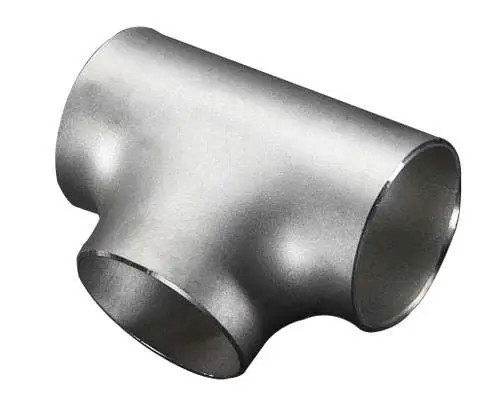 Individuelle ASME B16.9 Größen 1/2 Zoll bis 42 Zoll Legierung / Kohlenstoffstahl Gleich Butt Weld Gerade Reduktion Tee-Rohr-Fittings