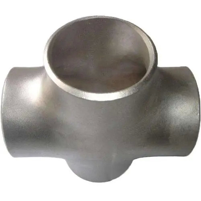 Kolben-Schweißungs-Fittings-gerade Quer4 Weisen-Querfitting der Kundenbezogenheits-Legierungs-316