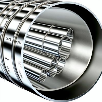 Austenitisches Rohr aus Edelstahl mit Außendurchmesser von 6 mm bis 630 mm mit ASTM A312-Standard und Aufheizung