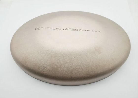 Kupfer-Nickel-Legierungsstahlrohrverschraubungen Schmiedekappe 8" Größe 16 bar Druck