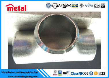 Nahtloses Kolben-Schweißens-Ziel-T-Stück 8" X8“ SCH-80S Hastelloy C22 ASME B16.9 Fitting