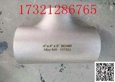 Fitting UNS N08800 Alloy800 1&quot; SCH40 hohe Wärmebeständigkeit ANSI B 16,9